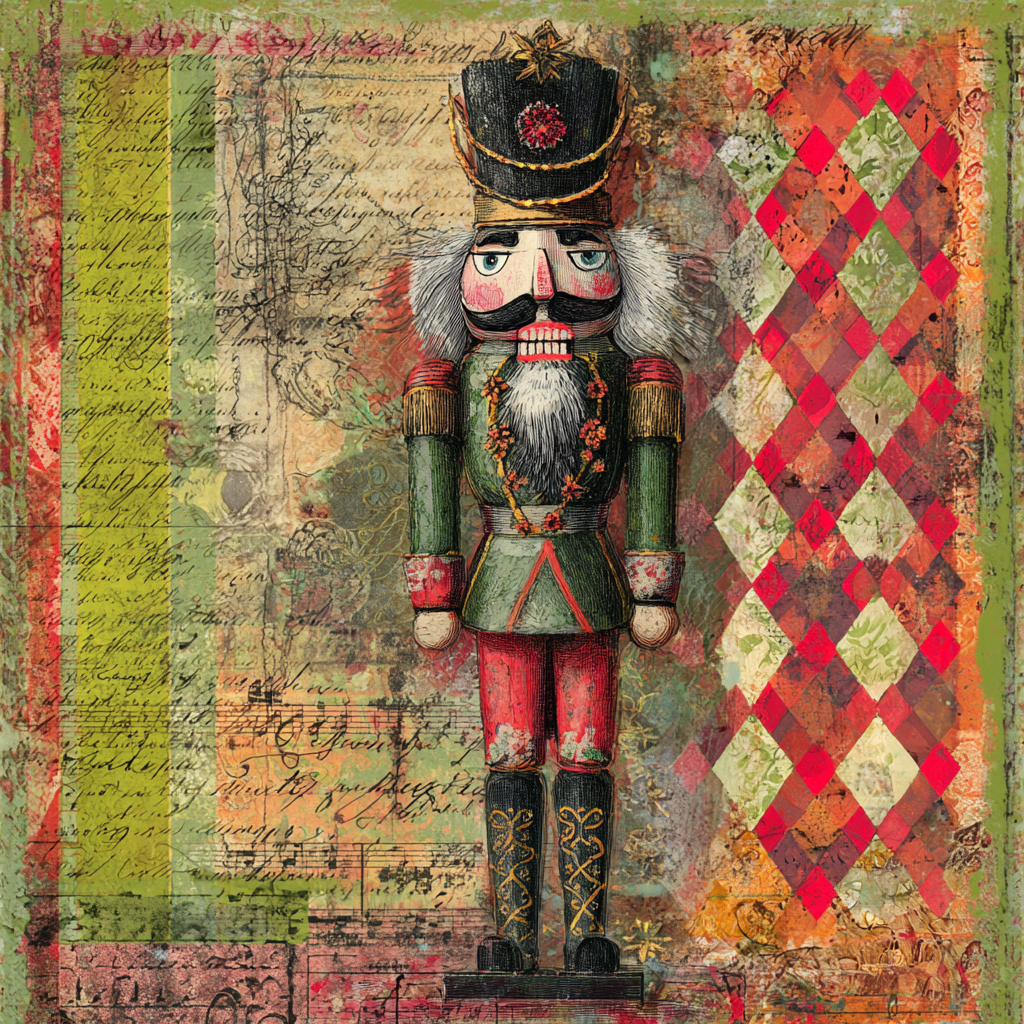 Traditional Merry & Bright Christmas Nutcracker