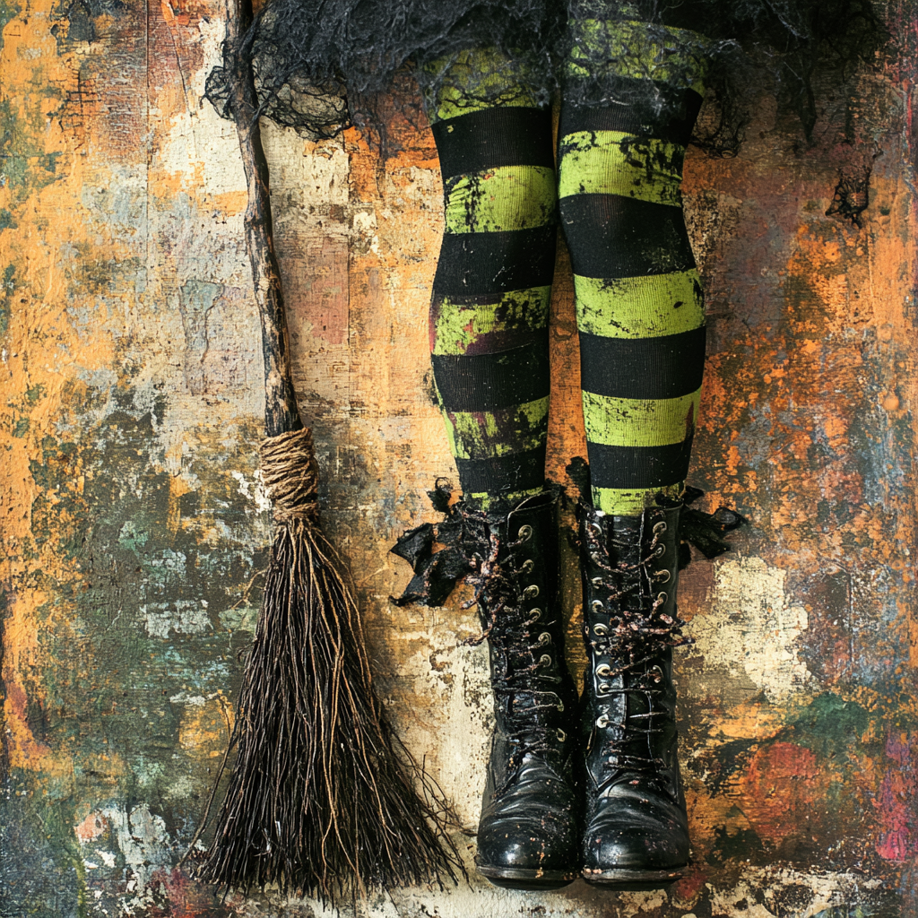 Whimsical Witches Boots