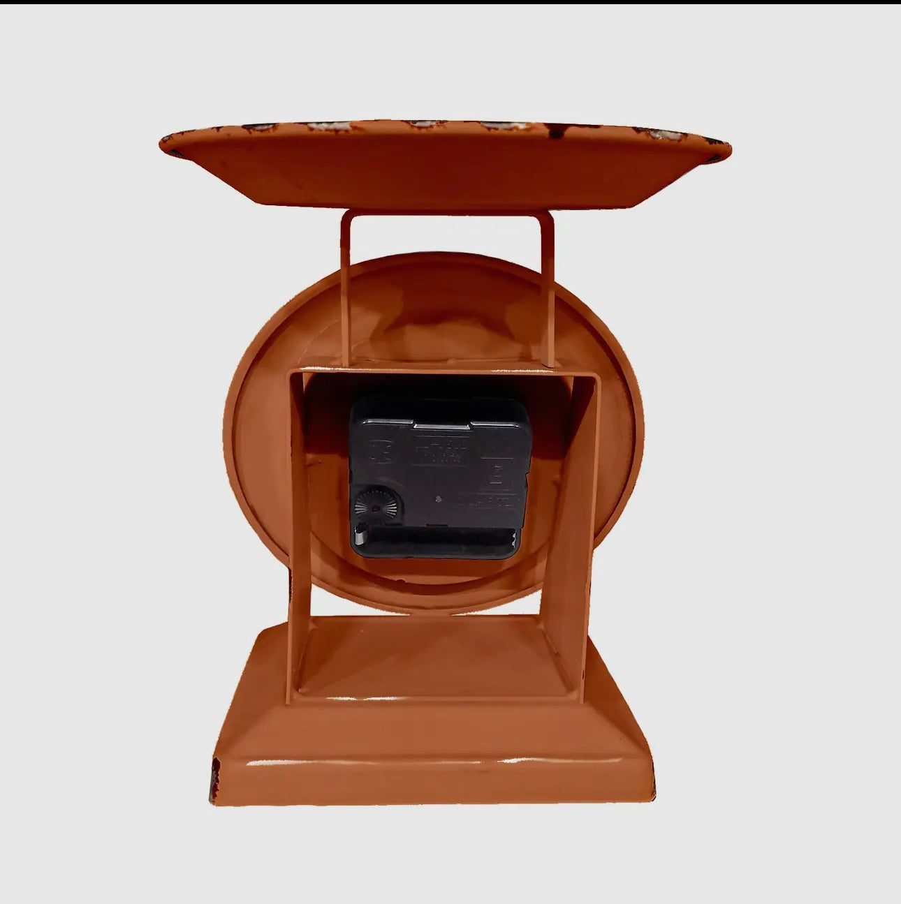 Vintage Happy Harvest Old Town Scale Clock