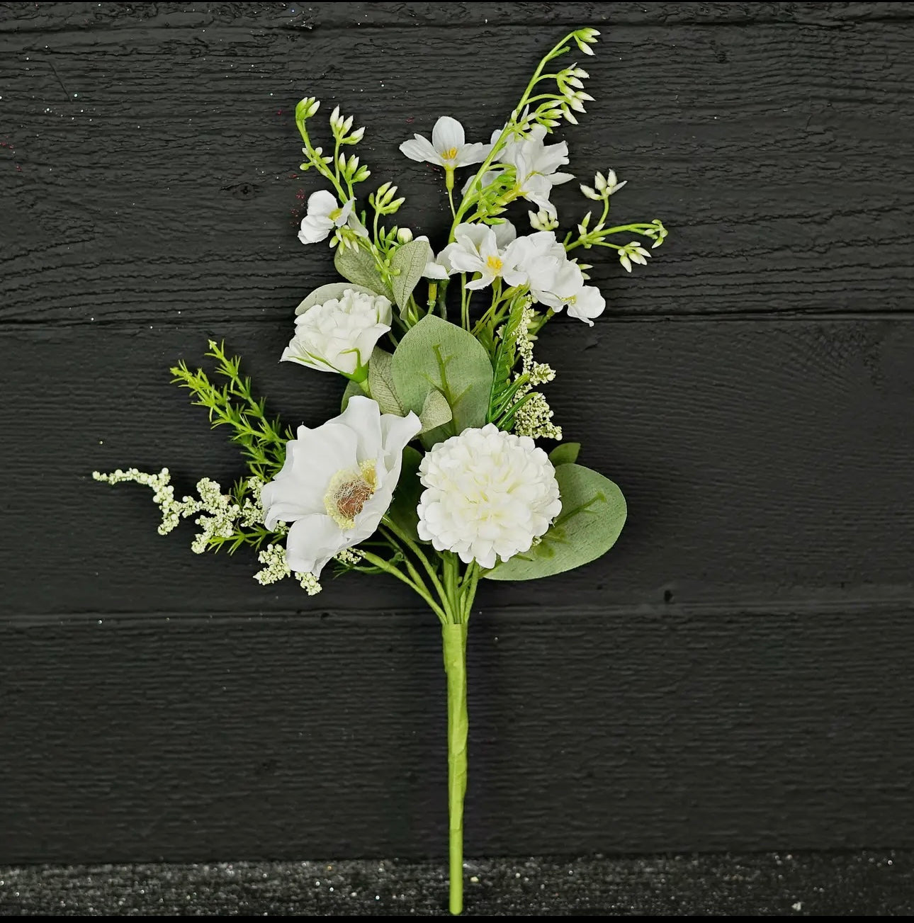 Lemon Themed Wreath Kit (florals and ribbon only)