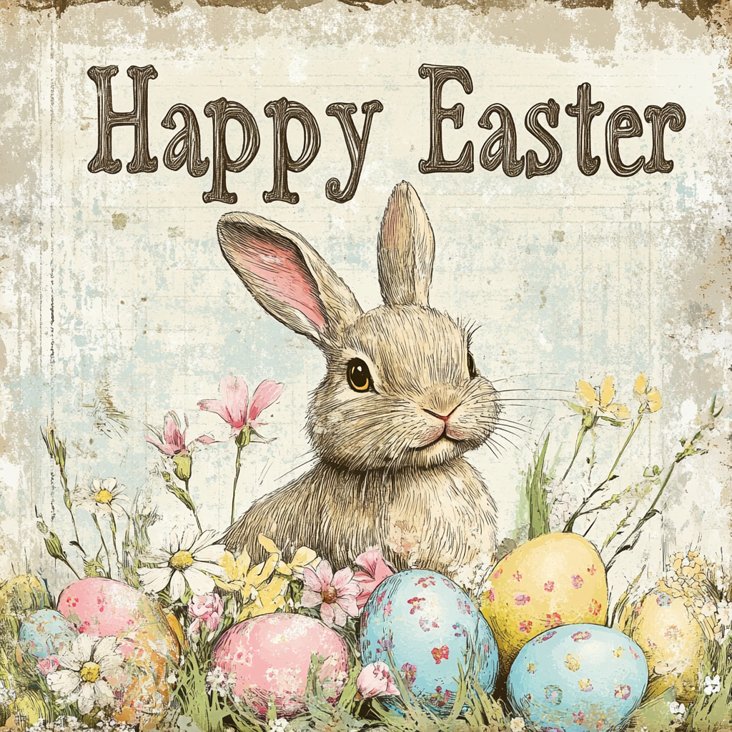 Patel Happy Easter Sign
