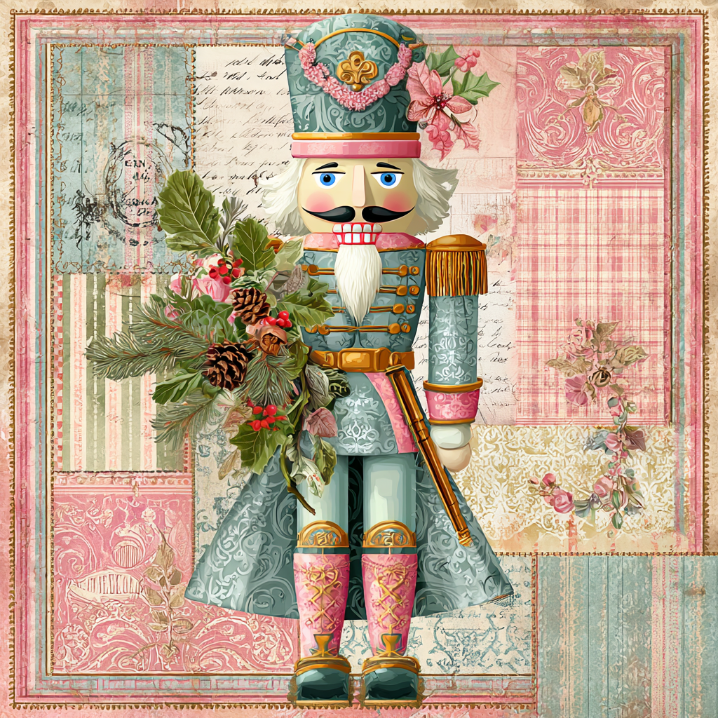 Pastel Candy Land Christmas Nutcracker