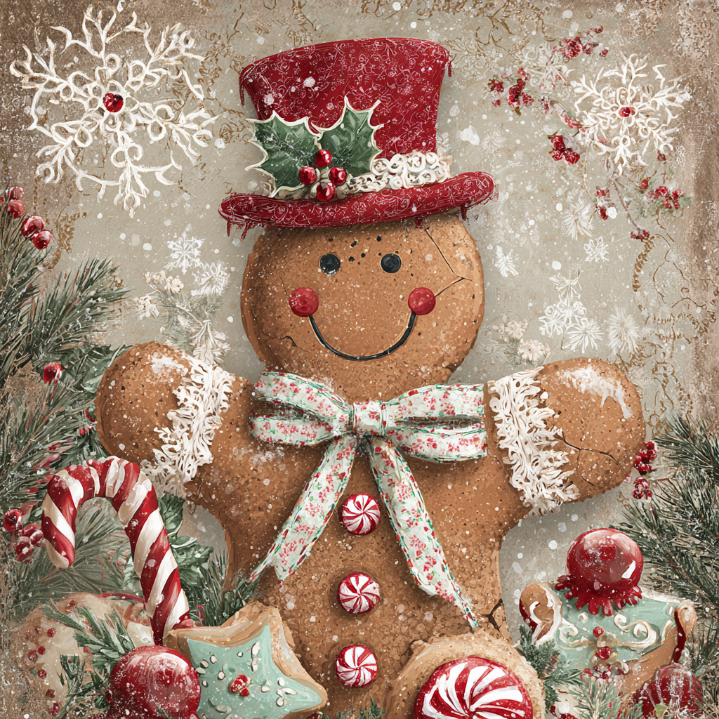Holiday Gingerbread Man