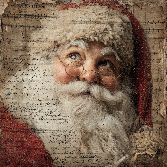 Vintage old world Santa Claus