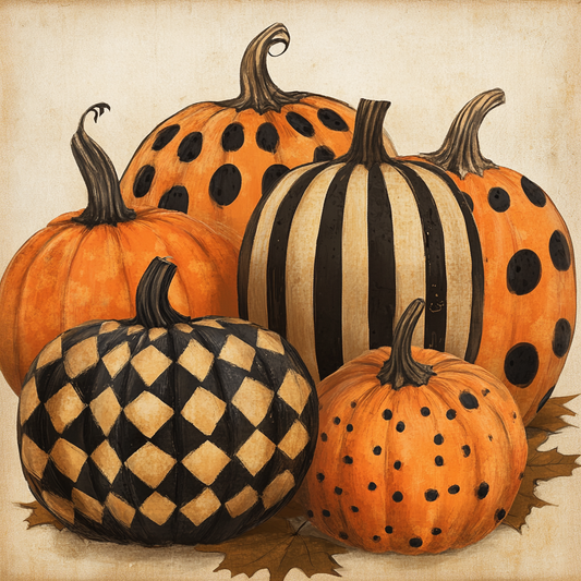 Fall Patterned Pumpkins sign for crafting, fall wreath sign, fall wall decor