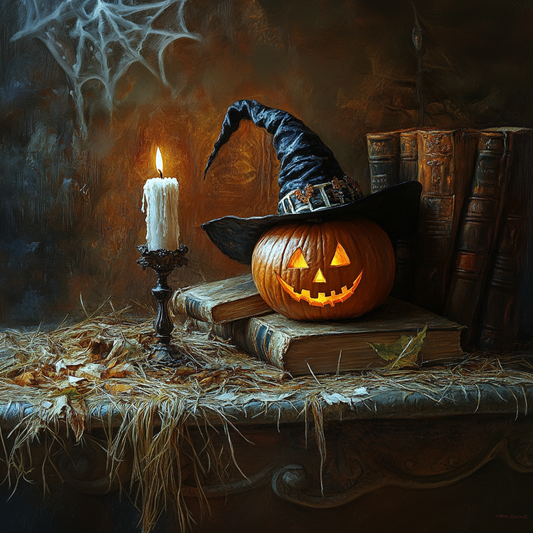 Halloween sign for crafting, haunted house library , spooky wall decor, fall decoration
