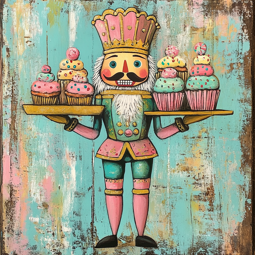 Candy Land Nutcracker Sign