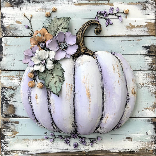 Fall sign for crafting, fall wreath sign, fall wall decor, pastel non traditional colors, wildflowers , whimsical