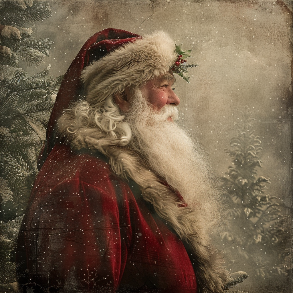Old World Vintage Santa Claus