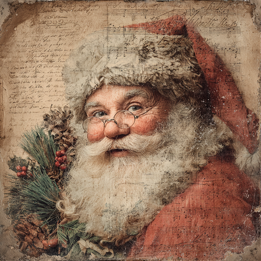 Vintage old world Santa Claus