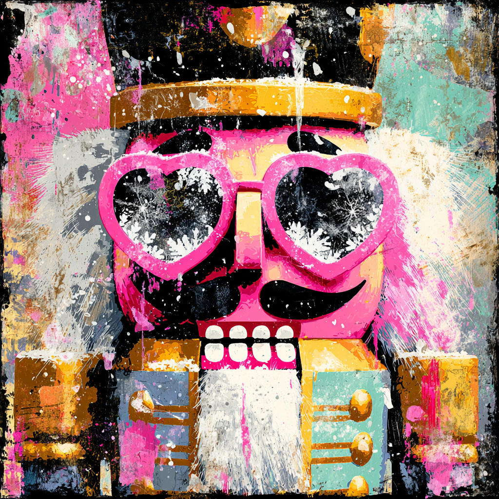 Whimsical Candy Land Christmas Nutcracker