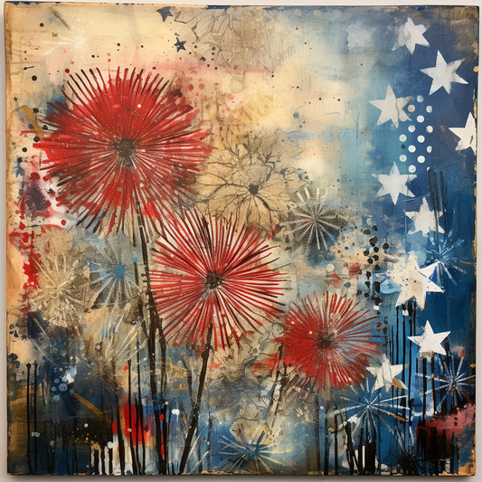 Patriotic Fireworks