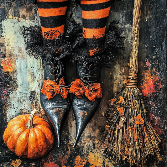 Whimsical Witches Boots
