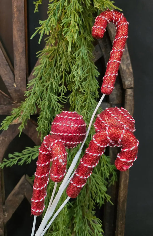 Red Glitter Tree Topper Kit