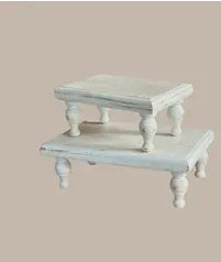 Set of 2 Rectangle Tray/Riser