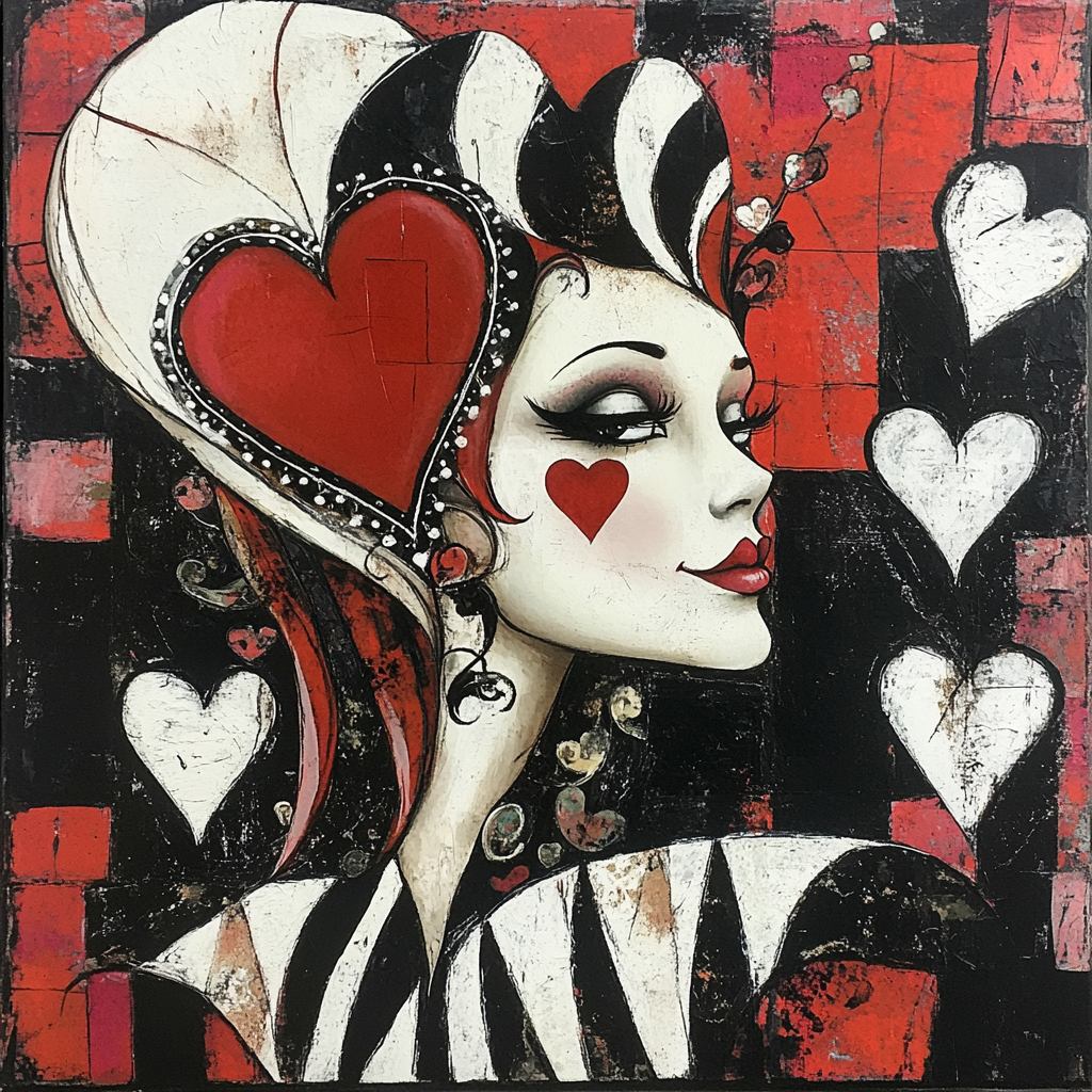 Queen of Hearts Valentine’s Day sign