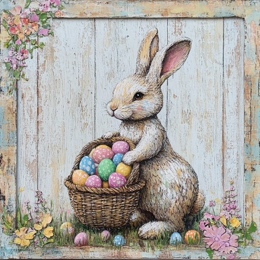 Easter Bunny with Basket