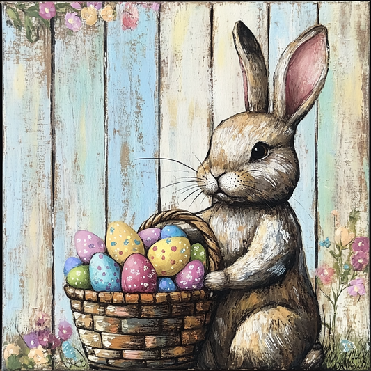 Easter Bunny and Basket
