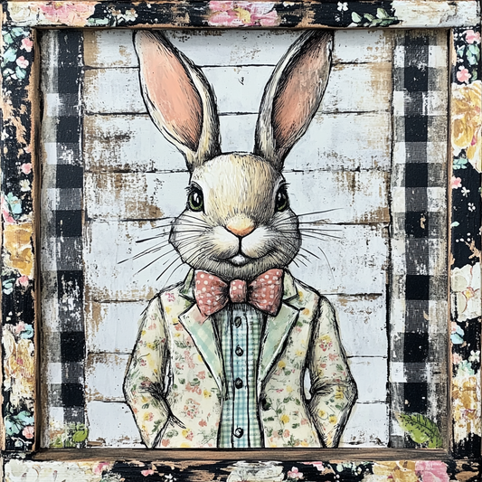 Dapper Easter Bunny