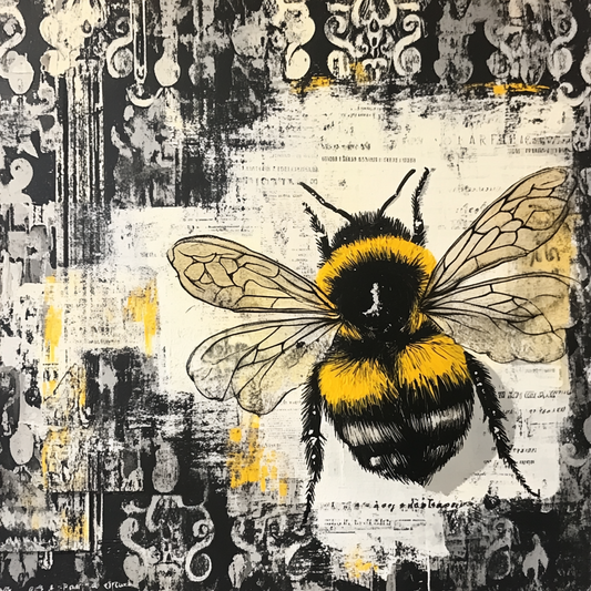 Summer Bumblebee print
