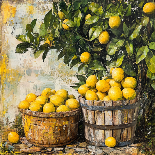 Squeeze the Day Lemon Tree sign