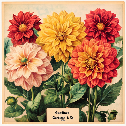 Vintage Flower Seed Packet