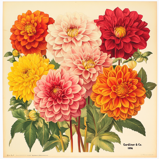 Vintage Flower Seed Packet