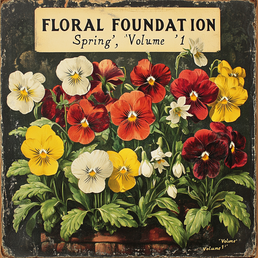 Vintage Flower Seed Packet