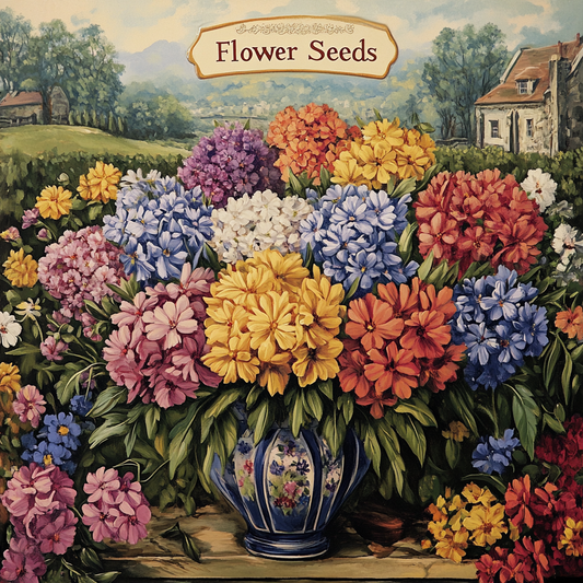 Vintage Flower Seed Packet