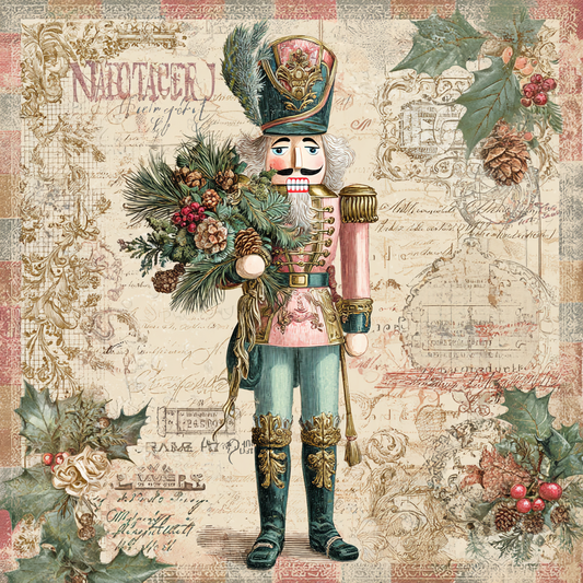 Pastel Christmas Nutcracker