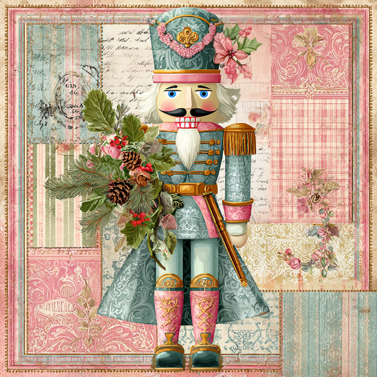 Pastel Candy Land Christmas Nutcracker
