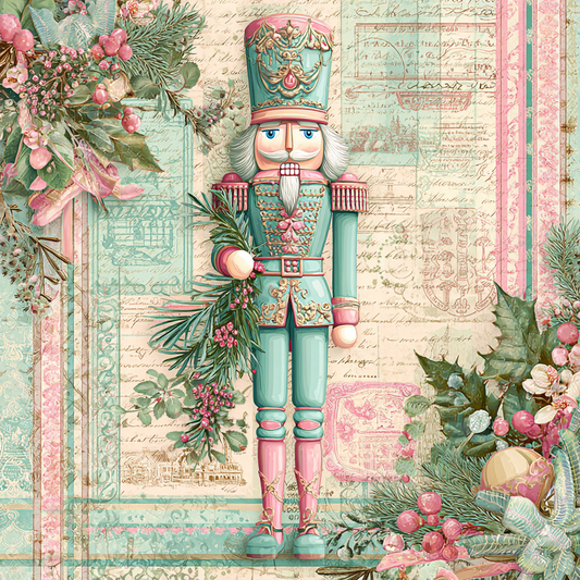 Pastel Candy Land Christmas Nutcracker