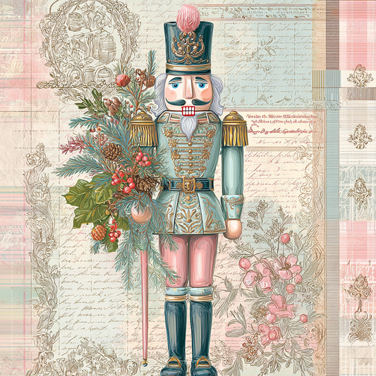 Pastel Christmas Nutcracker