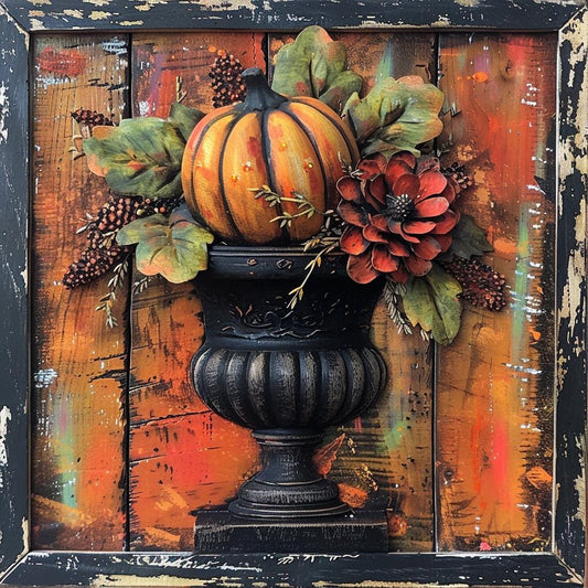 Fall sign for crafting, fall wreath sign, fall wall decor, traditional fall colors