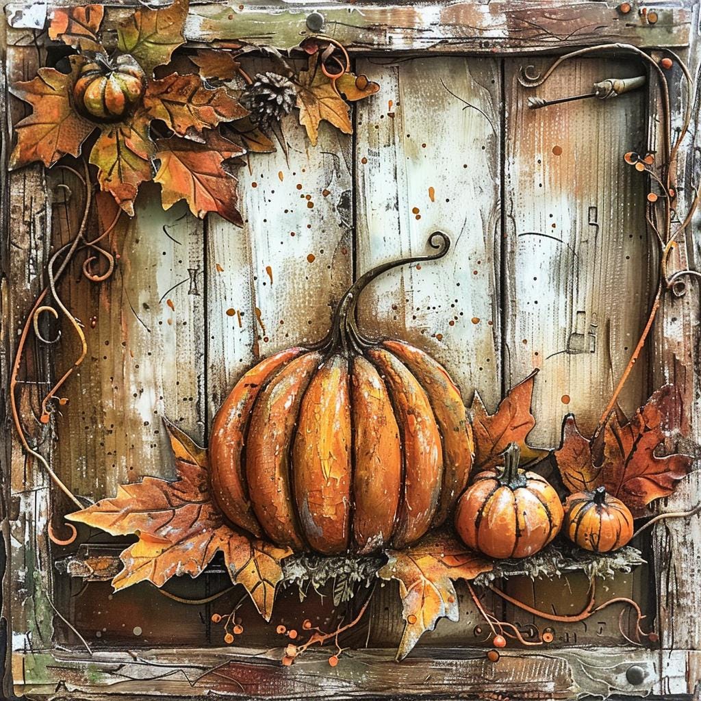 Fall sign for crafting, fall wreath sign, fall wall decor, traditional ...
