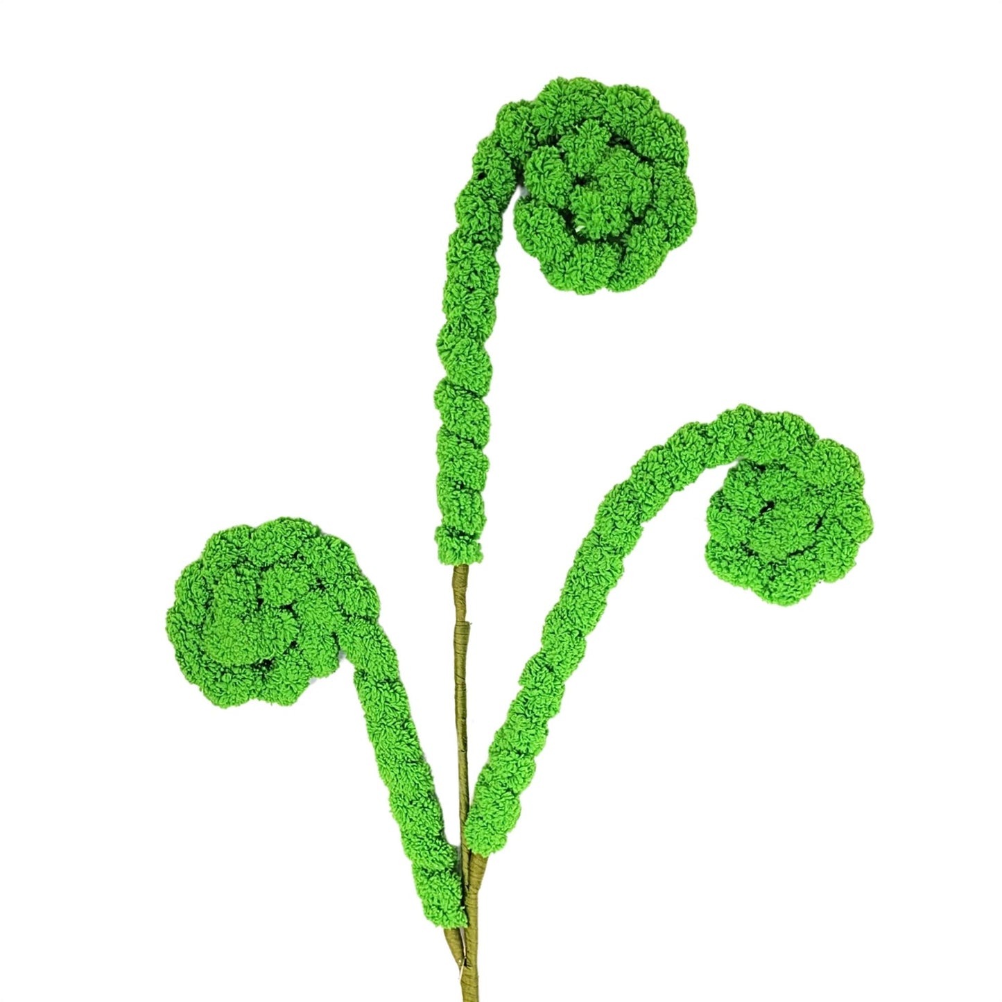 Faux Sherpa Curl Spray - Green 24”