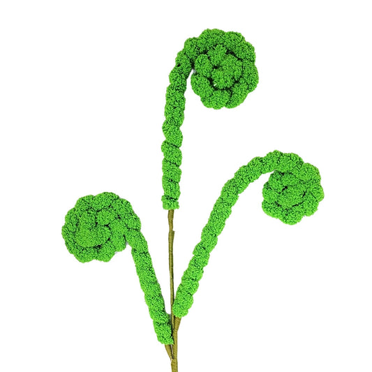 Faux Sherpa Curl Spray - Green 24”
