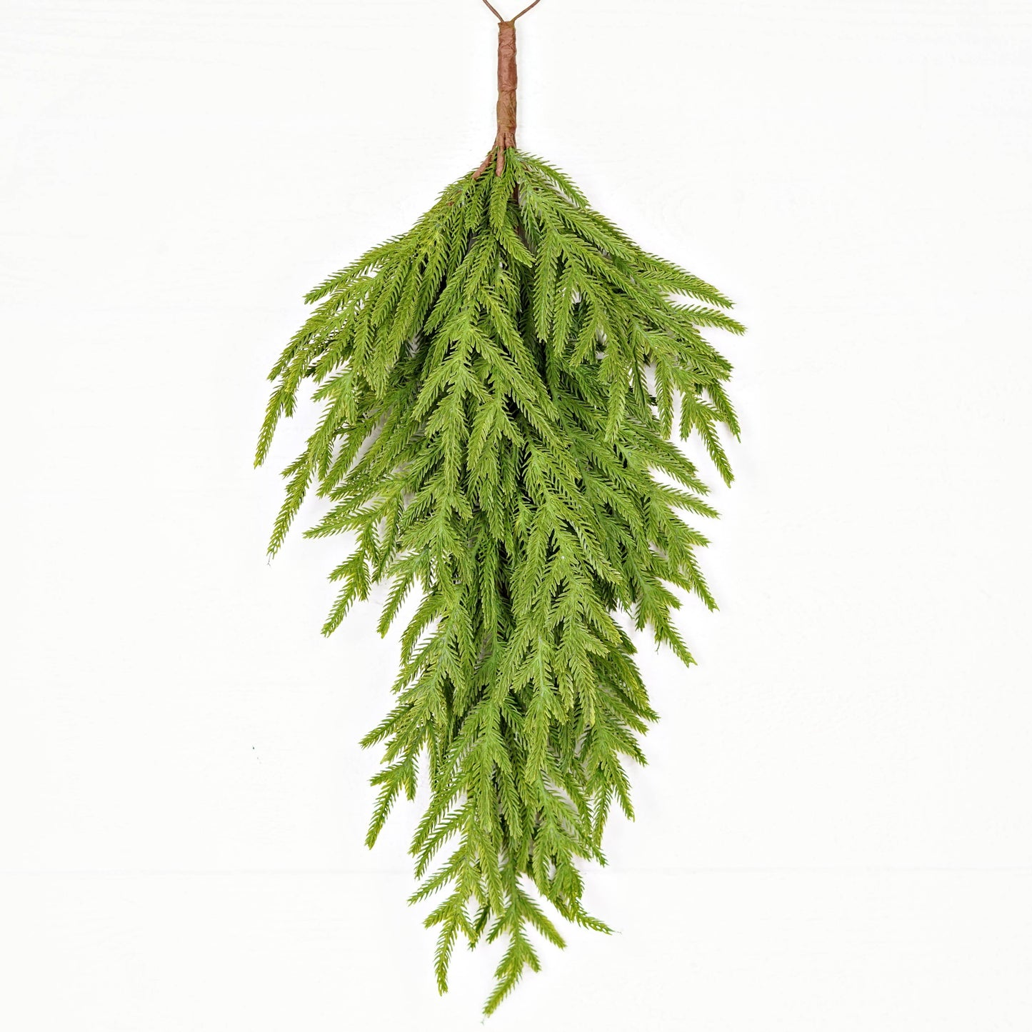 510709- 30inLx14inW Teardrop-Soft Touch Evergreen Norfolk Pi