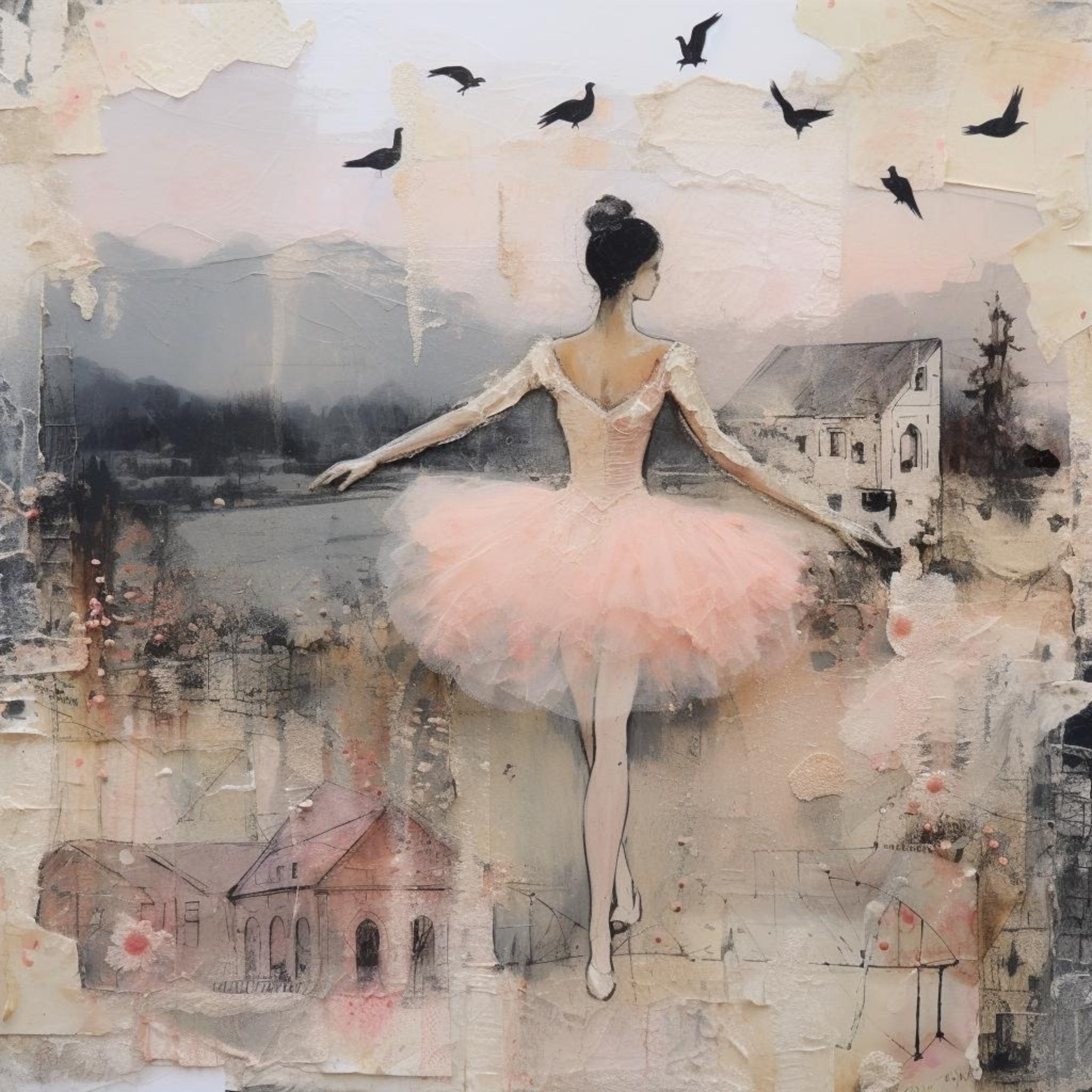 ballet sign for wreath, dance mom decor, studio decoration, ballerina ...
